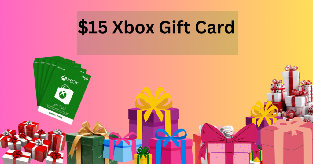 $15 Xbox Gift Card