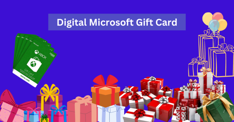 Digital Microsoft Gift Card