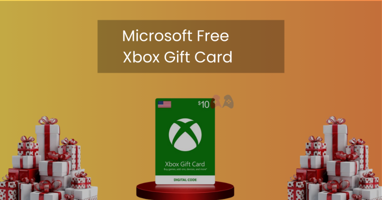 Microsoft Free Xbox Gift Card