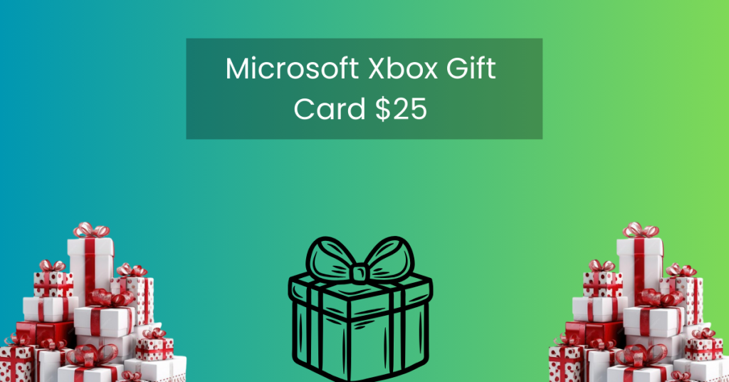 Microsoft Xbox Gift Card $25