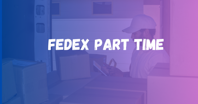 fedex part time