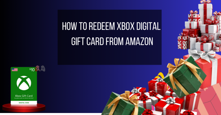 how to redeem xbox digital gift card from amazon