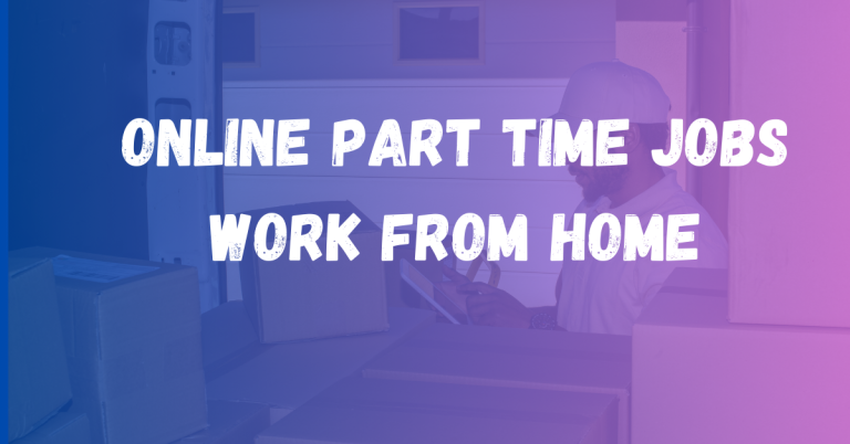 online part time jobs work from home