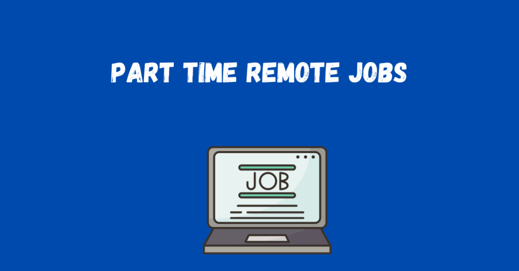 part time remote jobs